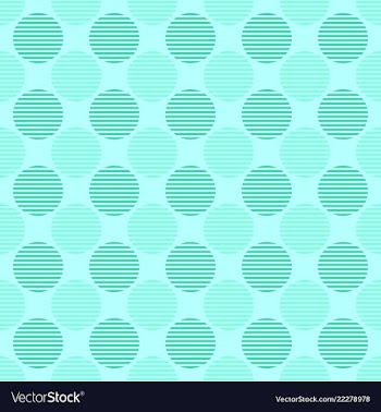 Geometrical seamless pattern - circle design vector image