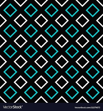 Geometrical seamless pattern - square background vector image