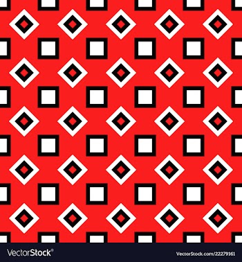Geometrical seamless pattern - square background vector image