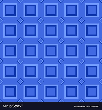 Geometrical seamless pattern - square background vector image