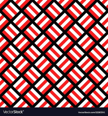 Geometrical seamless pattern - square background vector image