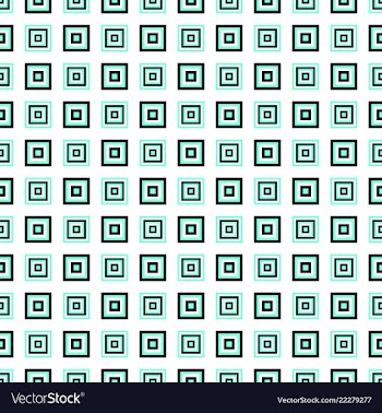Geometrical seamless pattern - square design vector image