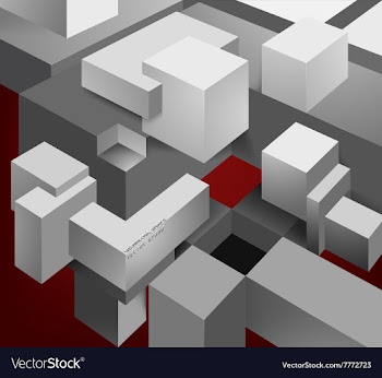 Geometrical shaped vector image