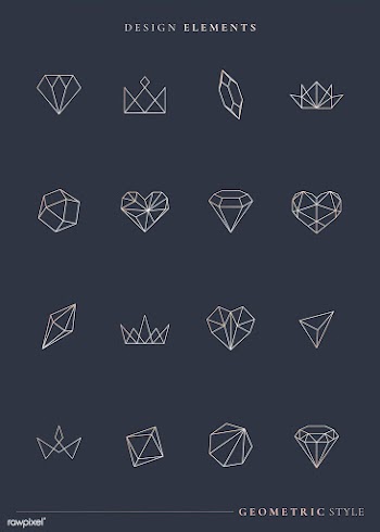 Geometrical shapes set | Free stock vector - 842934
