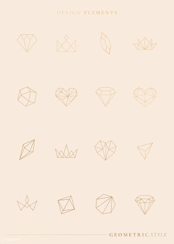 Geometrical shapes set | Free stock vector - 842943