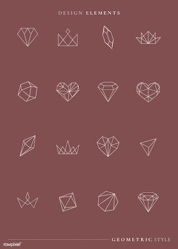 Geometrical shapes set | Free stock vector - 842962