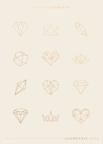 Geometrical shapes set | Free stock vector - 842987