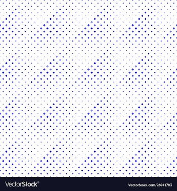 Geometrical square pattern background - dark blue vector image