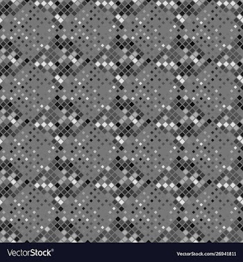 Geometrical square pattern background - gray vector image