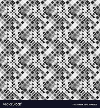 Geometrical square pattern background - gray vector image