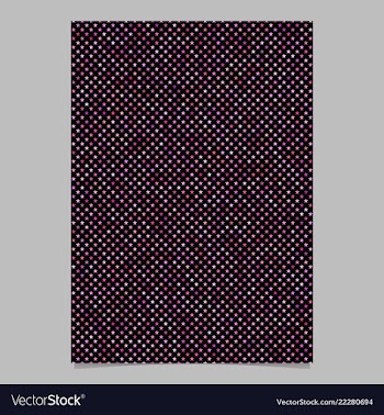 Geometrical star pattern background brochure vector image