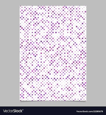 Geometrical star pattern background brochure vector image