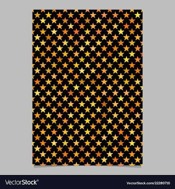 Geometrical star pattern background poster vector image