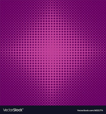 Geometrical symmetric halftone ellipse grid vector image