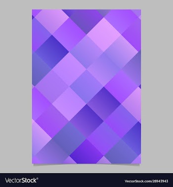 Geometrical trendy gradient diagonal square vector image