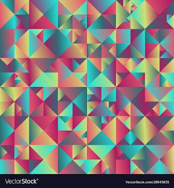 Geometrical triangle background design vector image
