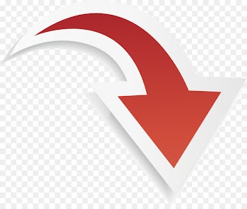 Geometry Arrow Red - Red simple geometric arrows 