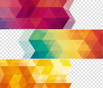 Geometry Geometric abstraction Euclidean , Abstract Geometry, three pink, yellow, and green abstract paintings transparent background PNG clipart