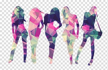 Geometry, Geometry People Women transparent background PNG clipart