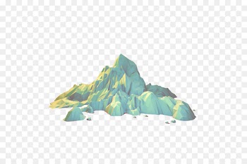 Geometry Illustration - Geometric mountain 