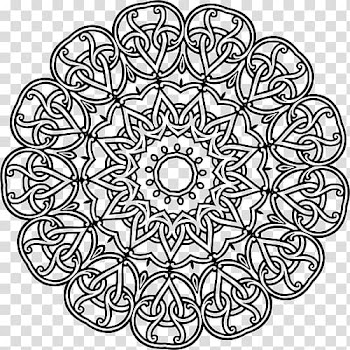 Geometry Pattern, circle abstract transparent background PNG clipart