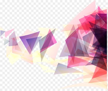 Geometry Triangle Geometric shape - Pink triangle geometric background 