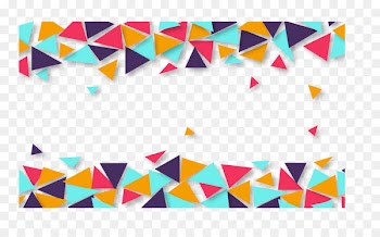 Geometry Triangle Trigonometry - Geometric Triangle Block Border 