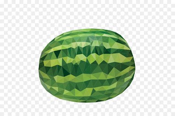 Geometry Vector graphics Polygon Image Three-dimensional space - watermelon 