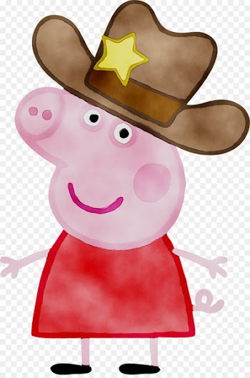 George Pig Cardboard Cut-Outs Peppa Pig Peppa Star Mini Cut Out Princess Peppa -  
