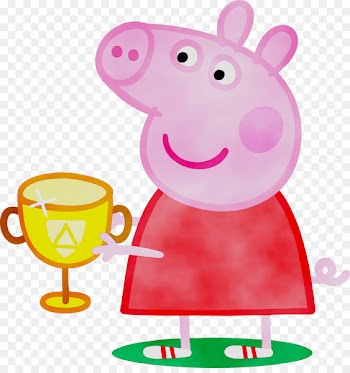 George Pig Daddy Pig Mummy Pig Mr. Elephant -  