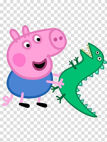 George Pig Daddy Pig Party Birthday, pig transparent background PNG clipart