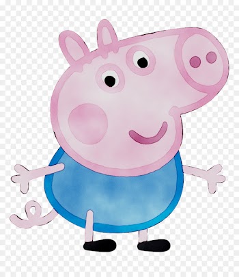 George Pig Edmond Elephant Peppa Pig T Shirt Birthday -  
