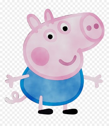 George Pig Edmond Elephant T-shirt Television show -  