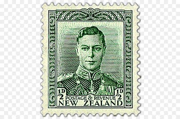 George VI Postage Stamps Køge Paper Product New Zealand - Postage Stamps And Postal History Of Montenegro 