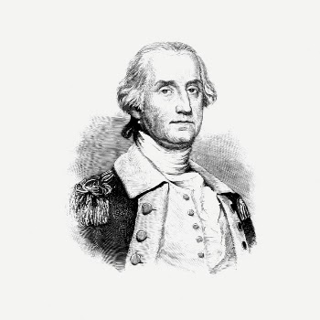 George Washington drawing, famous historic | Free PSD Illustration - rawpixel