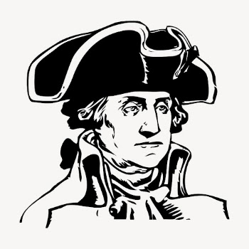George Washington hand drawn clipart, | Free Vector Illustration - rawpixel