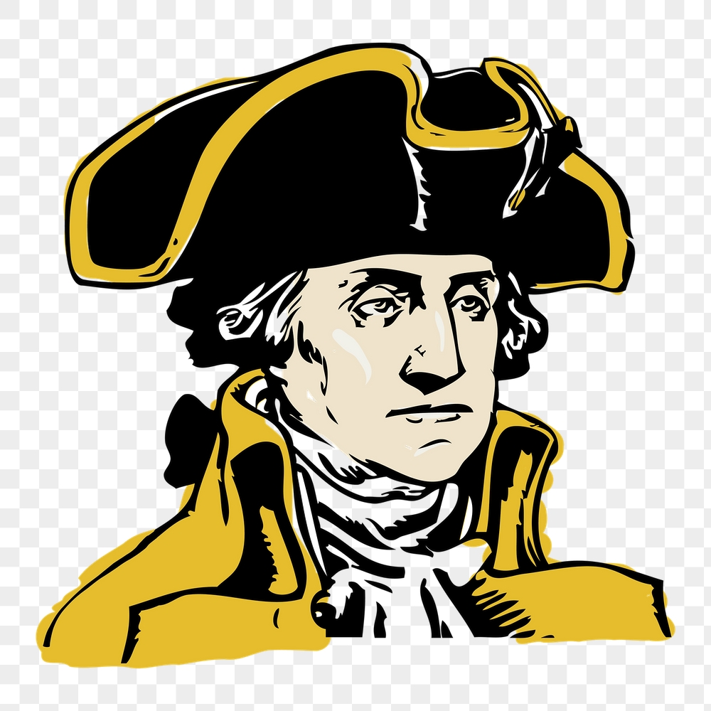 George Washington png sticker, famous | Free PNG - rawpixel