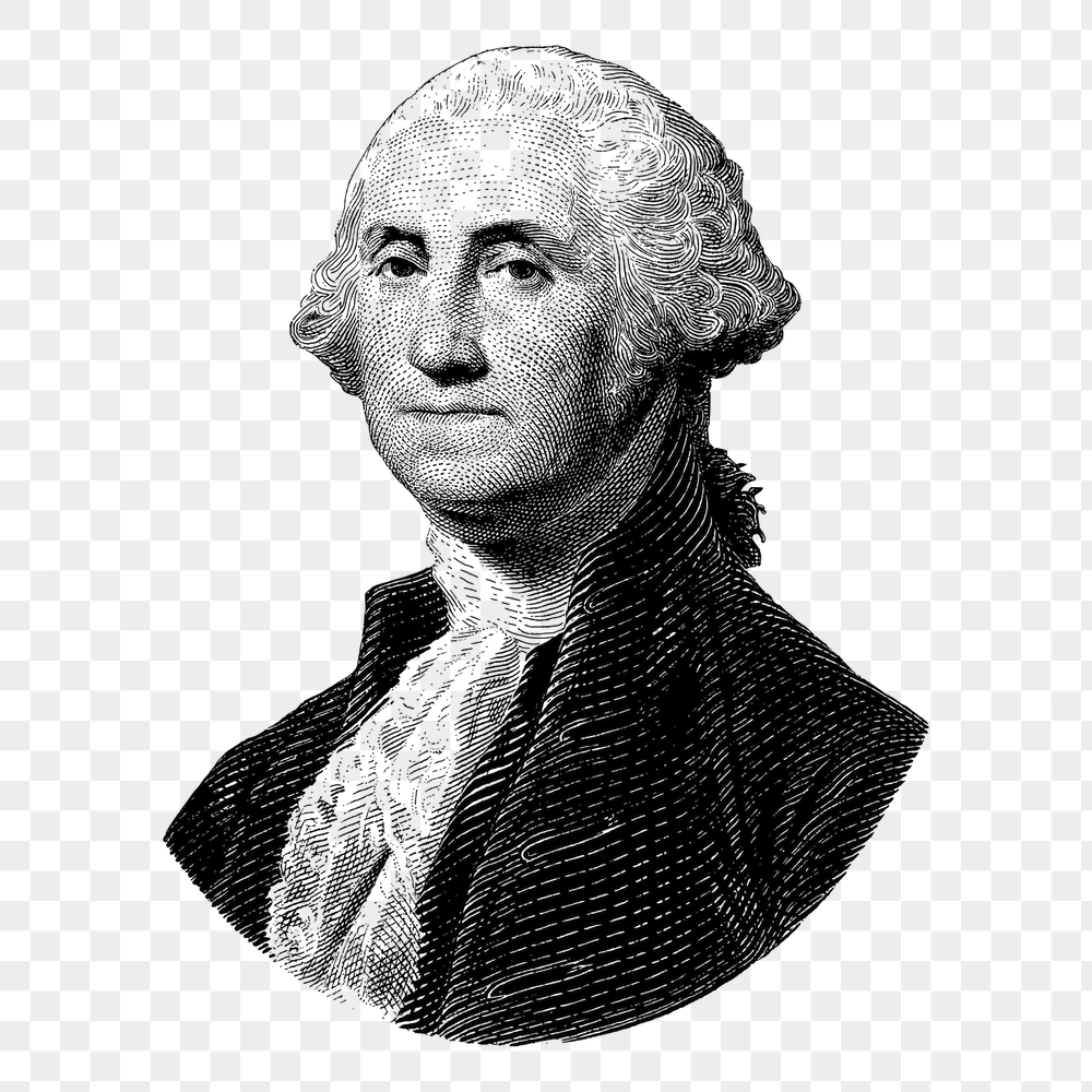 George Washington png sticker, famous | Free PNG - rawpixel