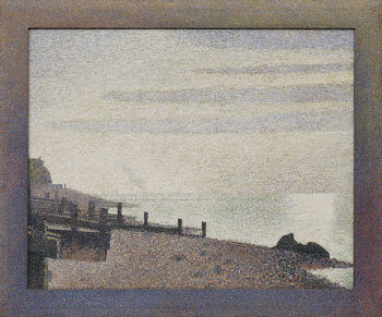 Georges-Pierre Seurat - Honfleur, un | Free Photo - rawpixel