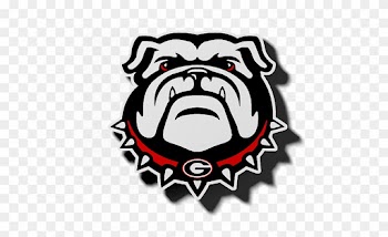 Georgia Bulldog Logo Magnet Zverse - Georgia Bulldogs Svg File
