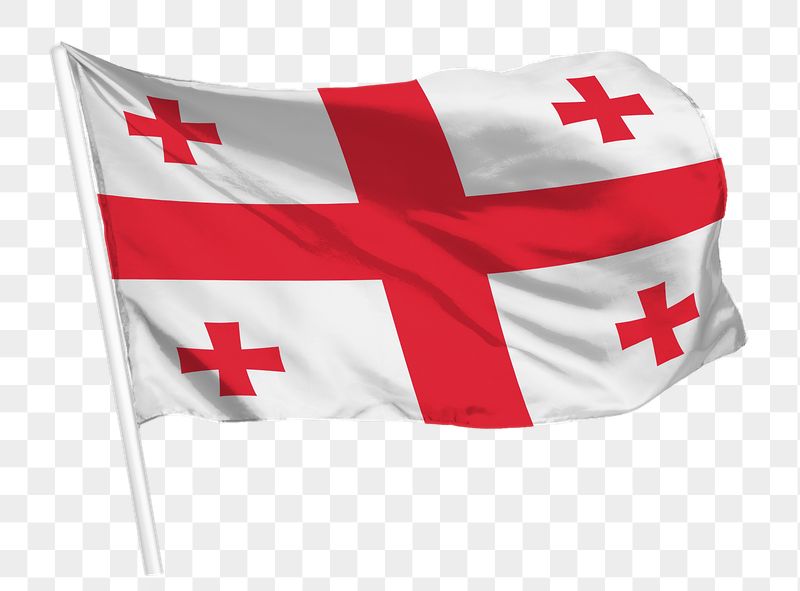 Georgian flag png waving, national | Free PNG - rawpixel