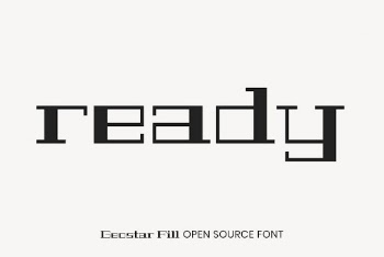 Geostar Fill open source font | Free Font Add-on - rawpixel