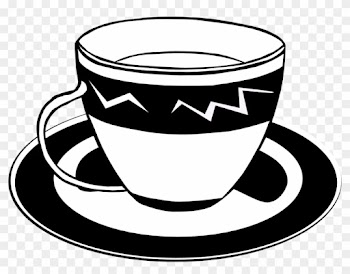 Gerald G Fast Food Dishes Ff Menu 5 Coloring Book Colouring - Tea Cup Clip Art