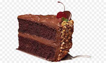 German chocolate cake Red velvet cake Birthday cake Icing - Slice ...