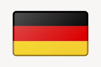German flag clipart, icon illustration | Free PSD - rawpixel