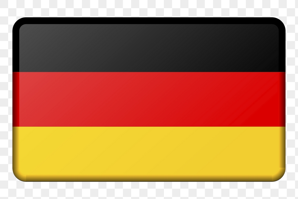 German flag png sticker, icon | Free PNG - rawpixel