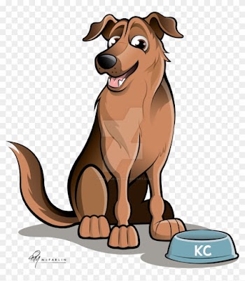 German Shepherd Clipart Transparent - Cartoon German Shepherd Girl
