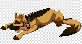 German Shepherd Rottweiler Anime Drawing, Anime transparent background PNG clipart