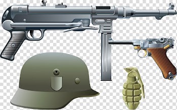 Germany Weapon Firearm Submachine gun, grenade transparent background PNG clipart