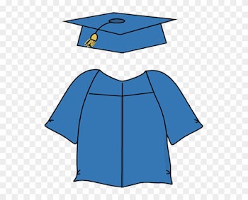 Geslaagd On Graduation Album And Teddy Bears Clipart - Graduation Cap And Gown Clipart